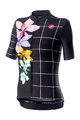 CASTELLI Cycling short sleeve jersey - FIORITA LADY - black