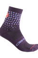 CASTELLI Cyclingclassic socks - PUNTINI LADY - purple