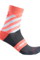 CASTELLI Cyclingclassic socks - TALENTO W LADY - pink/grey