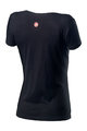 CASTELLI Cycling short sleeve t-shirt - LOGO W LADY - black