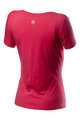 CASTELLI Cycling short sleeve t-shirt - LOGO W LADY - pink