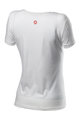 CASTELLI Cycling short sleeve t-shirt - SARTA LADY - white