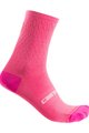 CASTELLI Cyclingclassic socks - PRO LADY - pink