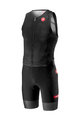 CASTELLI Cycling skinsuit - FREE SANREMO - black