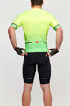 CASTELLI Cycling short sleeve jersey and shorts - AERO RACE - black/green