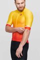 CASTELLI Cycling short sleeve jersey - AERO RACE 6.0 - red/yellow