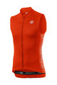CASTELLI Cycling sleeveless jersey - ENTRATA V - red