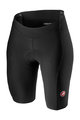CASTELLI Cycling shorts without bib - VELOCISSIMA 2 LADY - black