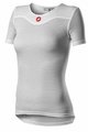 CASTELLI Cycling short sleeve t-shirt - PRO ISSUE 2 LADY - white