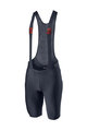 CASTELLI Cycling bib shorts - PREMIO - blue