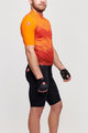 CASTELLI Cycling short sleeve jersey - POLVERE - orange