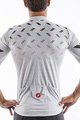 CASTELLI Cycling short sleeve jersey - AVANTI - grey/silver