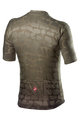 CASTELLI Cycling short sleeve jersey - PAVE' - brown