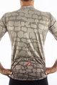 CASTELLI Cycling short sleeve jersey - PAVE' - brown