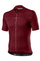 CASTELLI Cycling short sleeve jersey - CLASSIFICA - bordeaux