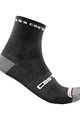 CASTELLI Cyclingclassic socks - ROSSO CORSA PRO 9 - black