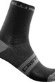 CASTELLI Cyclingclassic socks - SUPERLEGGERA T 12 - black/grey