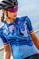 CASTELLI Cycling short sleeve jersey - CLIMBER'S 2.0 LADY - blue