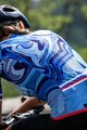 CASTELLI Cycling short sleeve jersey - CLIMBER'S 2.0 LADY - blue
