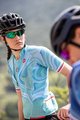 CASTELLI Cycling short sleeve jersey - CLIMBER'S 2.0 LADY - turquoise/blue