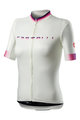 CASTELLI Cycling short sleeve jersey - GRADIENT LADY - ivory