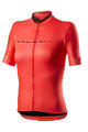 CASTELLI Cycling short sleeve jersey - GRADIENT LADY - pink