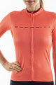 CASTELLI Cycling short sleeve jersey - GRADIENT LADY - pink