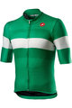 CASTELLI Cycling short sleeve jersey - LA MITICA - green/white