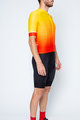 CASTELLI Cycling short sleeve jersey and shorts - AERO RACE - yellow/black