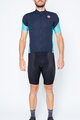CASTELLI Cycling short sleeve jersey and shorts - ENTRATA - black/blue
