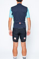 CASTELLI Cycling short sleeve jersey and shorts - ENTRATA II - black/blue