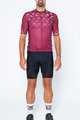 CASTELLI Cycling short sleeve jersey and shorts - AVANTI II - bordeaux/black