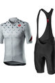 CASTELLI Cycling short sleeve jersey and shorts - AVANTI II - black/grey