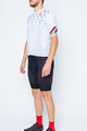 CASTELLI Cycling short sleeve jersey and shorts - AVANTI - black/silver/grey