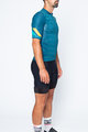 CASTELLI Cycling short sleeve jersey and shorts - AVANTI II - blue/black