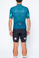 CASTELLI Cycling short sleeve jersey and shorts - AVANTI II - blue/black