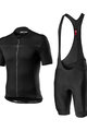 CASTELLI Cycling short sleeve jersey and shorts - CLASSIFICA II - black