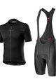 CASTELLI Cycling short sleeve jersey and shorts - CLASSIFICA - black