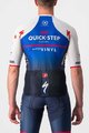 CASTELLI Cycling short sleeve jersey - QUICK-STEP 2022 CLIMBER'S 3.1 - blue/white
