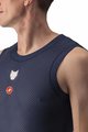 CASTELLI Cycling sleeve less t-shirt - SOUDAL QUICK-STEP - blue