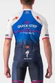 CASTELLI Cycling short sleeve jersey - QUICK-STEP 2022 COMPETIZIONE - blue/white