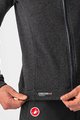 CASTELLI hoodie - MILANO FZ FLEECE - black