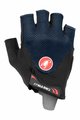 CASTELLI Cycling fingerless gloves - ARENBERG GEL 2 - red/black
