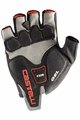 CASTELLI Cycling fingerless gloves - ARENBERG GEL - black/red