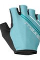 CASTELLI Cycling fingerless gloves - DOLCISSIMA 2  LADY - black/light blue