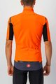 CASTELLI Cycling short sleeve jersey - GABBA ROS - orange/blue