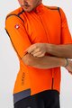 CASTELLI Cycling short sleeve jersey - GABBA ROS - orange/blue