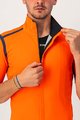 CASTELLI Cycling short sleeve jersey - GABBA ROS - orange/blue