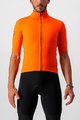 CASTELLI Cycling short sleeve jersey - PERFETTO ROS - orange