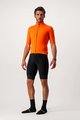 CASTELLI Cycling short sleeve jersey - PERFETTO ROS - orange